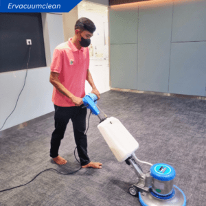 Ilustrasi vacuum kasur dengan HEPA filter