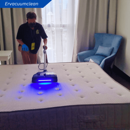 Ilustrasi Vacuum Kasur Lebih Efektif