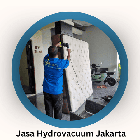 Ilustrasi jasa cuci dan hydro vacuum kasur jakarta