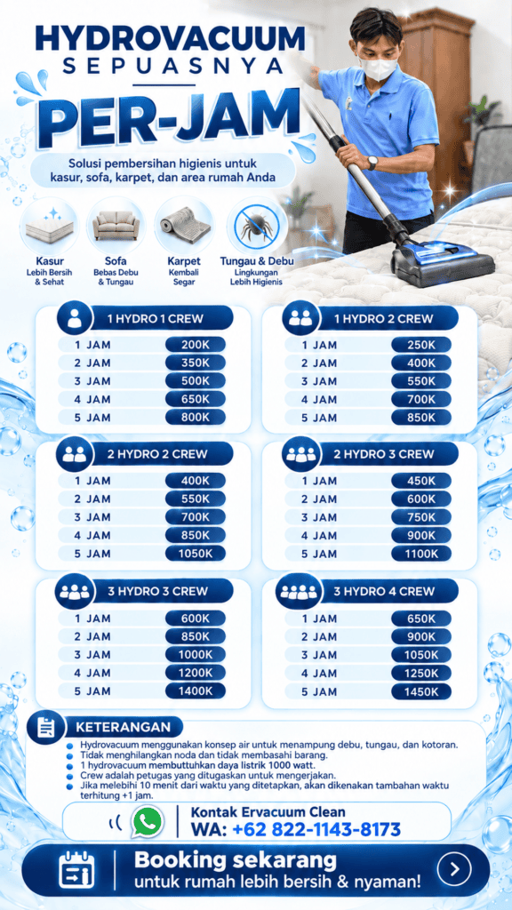 list jasa hydro vacuum sepuasnya 2026